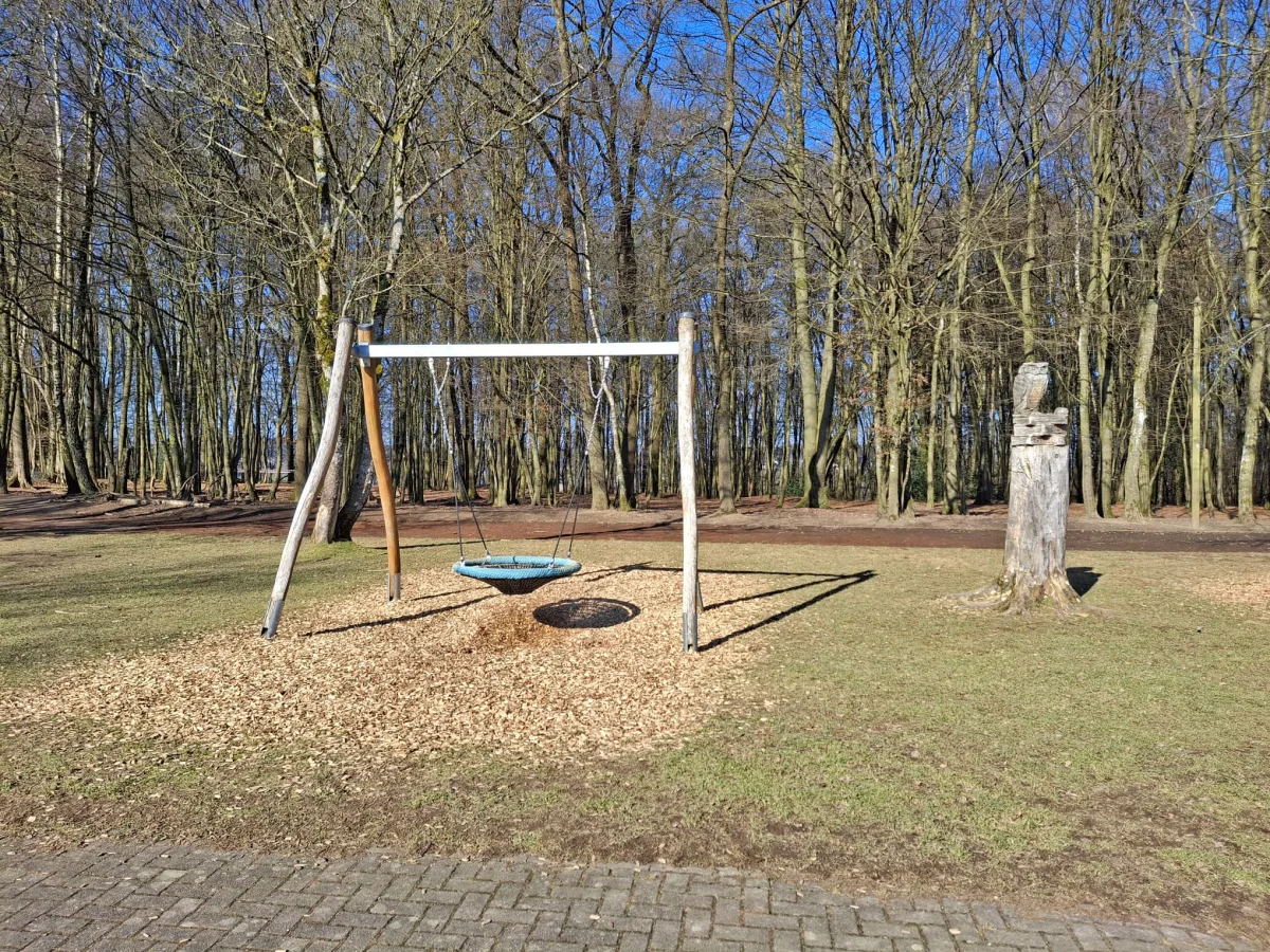Nestschaukel auf dem Schulhof der GGS Auf dem Höchsten
